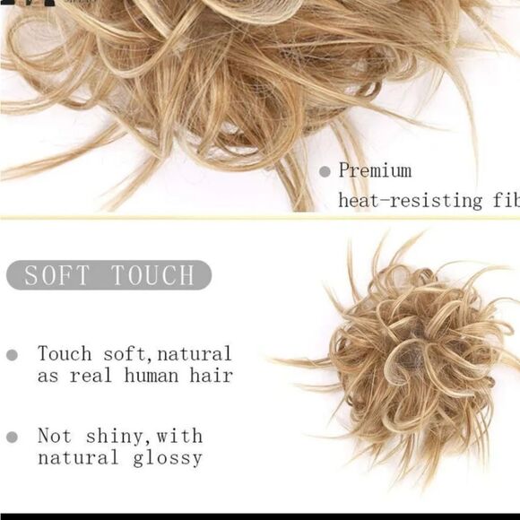 NWOT Messy Bun Hair Tie - Picture 4 of 4